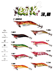 Fujin EgiX 2.5 10gr Kalamar Zokası