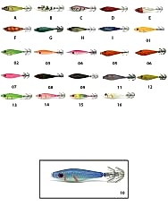 Captain 3007 Kalamar Zokası 5cm Metsuki Squid