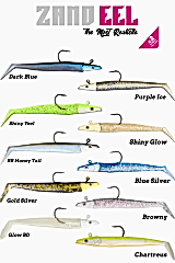Fujin Zand Eel 11cm 7gr-14gr Double Body+Head Silikon Balık